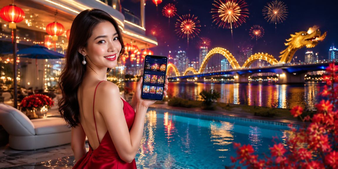 Người chơi tại Đà Nẵng xem kèo bóng đá qua ứng dụng trong không khí lễ hội Tết sôi động